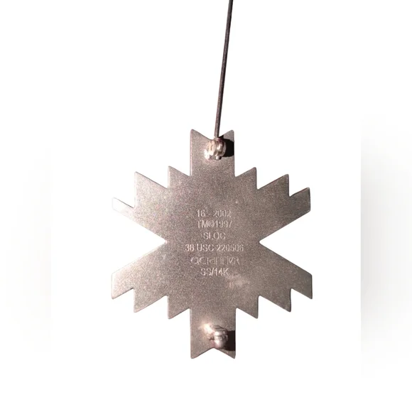 14k 2002 Salt Lake City Olympics Limited Edition Numbered Snowflake Pin - Picture 2 of 4